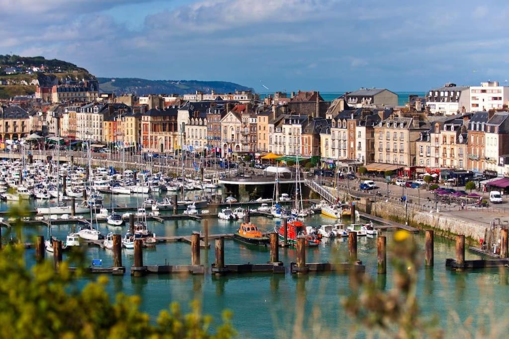 Bel Appartement Vue Mer Centre-Ville, Face Plage Dieppe Buitenkant foto