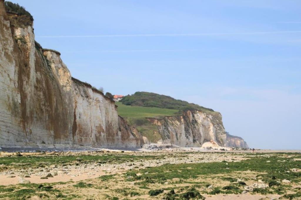 Bel Appartement Vue Mer Centre-Ville, Face Plage Dieppe Buitenkant foto