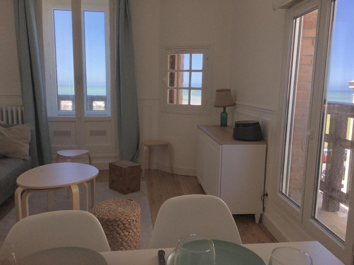 Bel Appartement Vue Mer Centre-Ville, Face Plage Dieppe Buitenkant foto