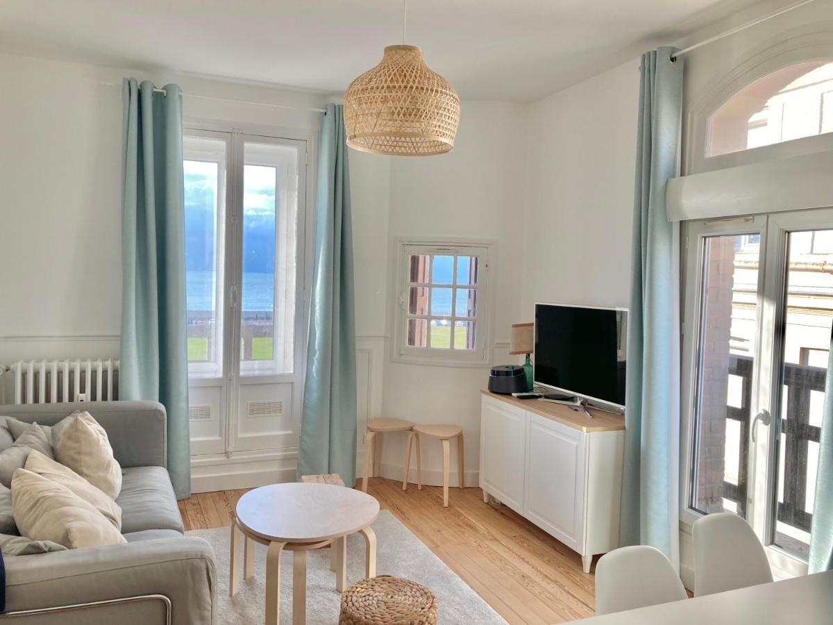Bel Appartement Vue Mer Centre-Ville, Face Plage Dieppe Buitenkant foto